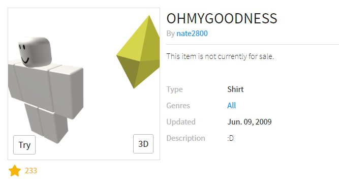Ivy On Twitter Reddit Dug Up Nate2800 S Old Shirt Recently And Even Shown That The Shirt Still Works Completely By Wearing It In Rhs That Got Me Thinking Is There Any Owners - how to put on a t shirt in roblox 2018