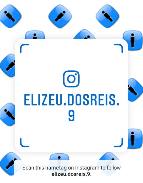 Follow me on Instagram! Username: elizeu.dosreis.9
instagram.com/elizeu.dosreis…