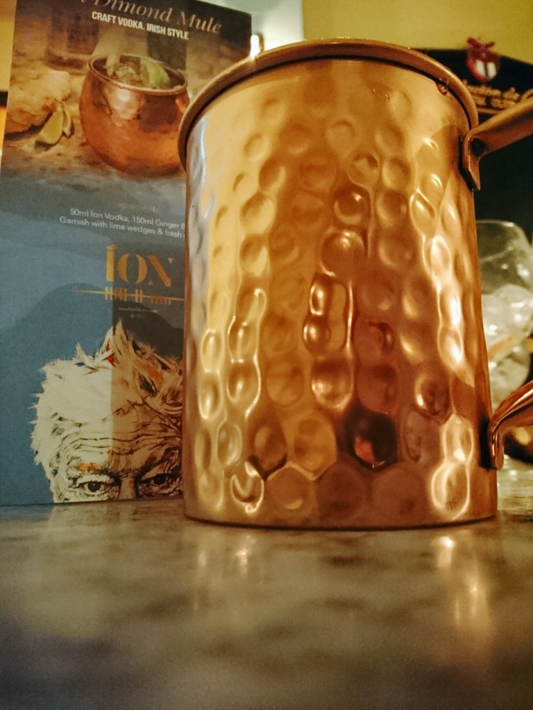 IonNomad's tweet image. 50ml Íon vodka, 150ml ginger beer, garnish with lime wedges and fresh ginger! 👌 #craftvodka #irishstyle #ionlaunchparty