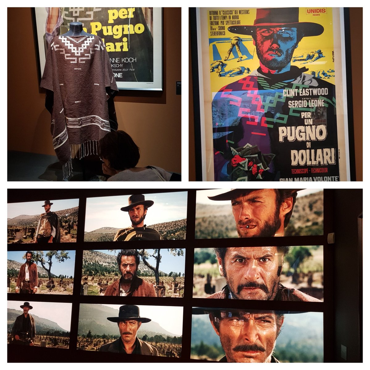 Soularue3's tweet photo. Expo Sergio Leone à la cinémathèque de Paris Bercy. Je conseille vivement, pour les petits et les grands. https://t.co/OY2VYAfHUs
