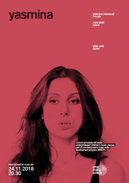 this week at onomatopoeia #180 - mailchi.mp/8e1b0874d2af/t… Daline Jabbour sings Fayza Ahmad 21.11 - Yasmina live 24.11