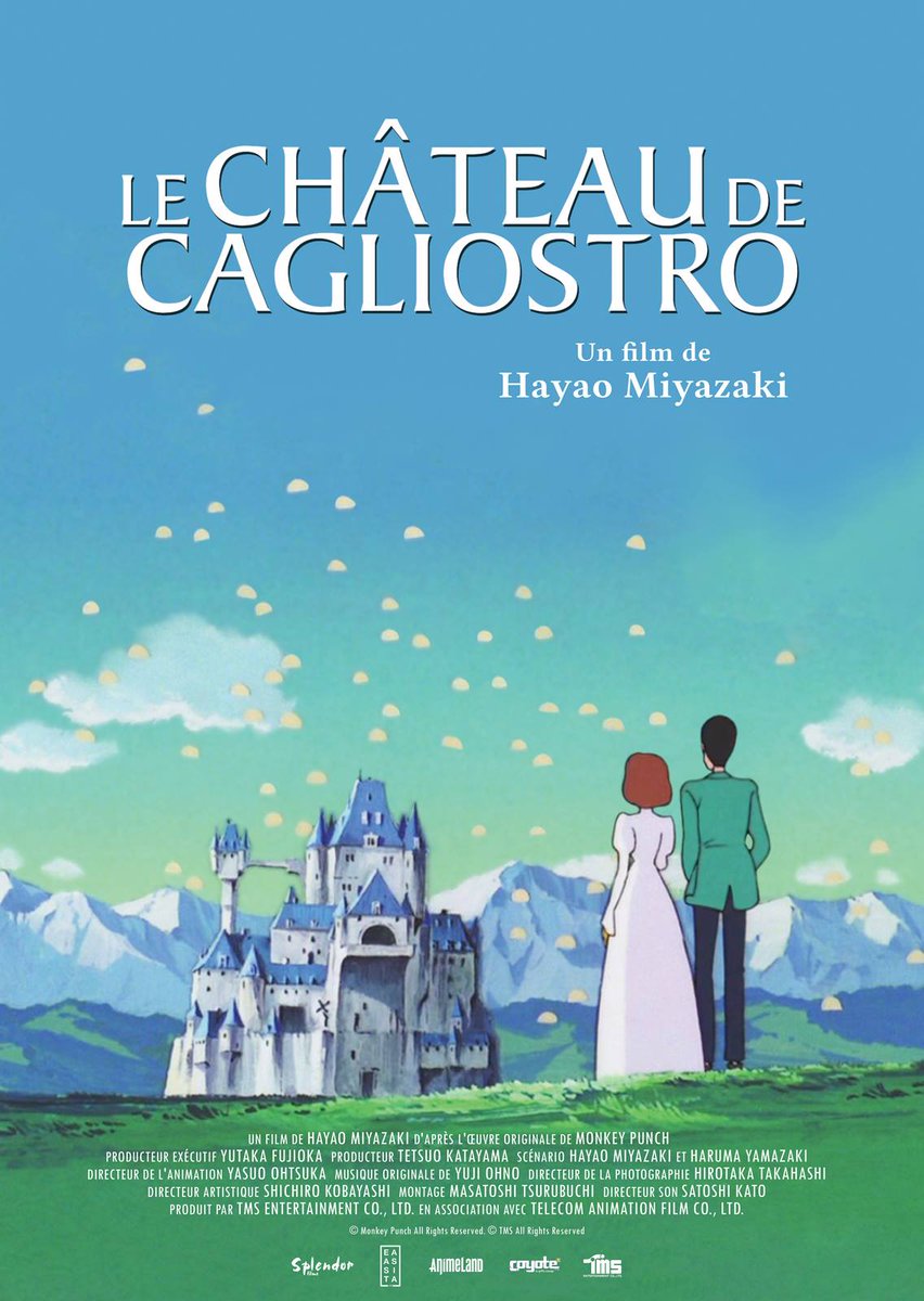 Otomogang's tweet photo. Dans les salles, le 23 janvier 2019, le premier film de #HayaoMiyazaki, #LeChâteaudeCagliostro!🎬🍿 https://t.co/f5FvSgRIBX