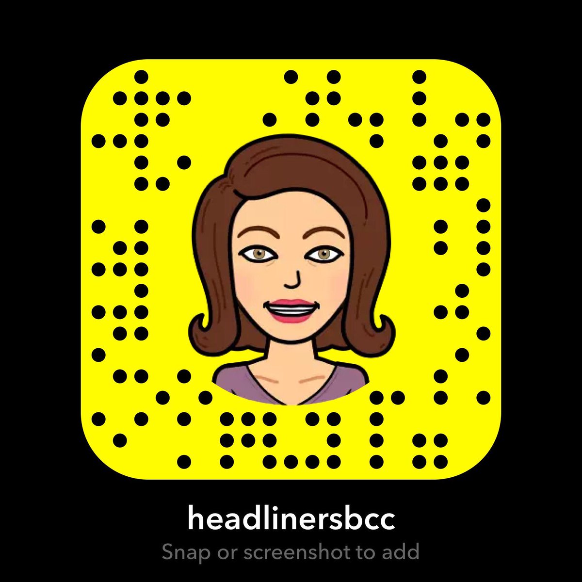 BCCHeadliners's tweet photo. Add us on Snapchat to stay up to date on our latest activities!! https://t.co/TxrucROPhf