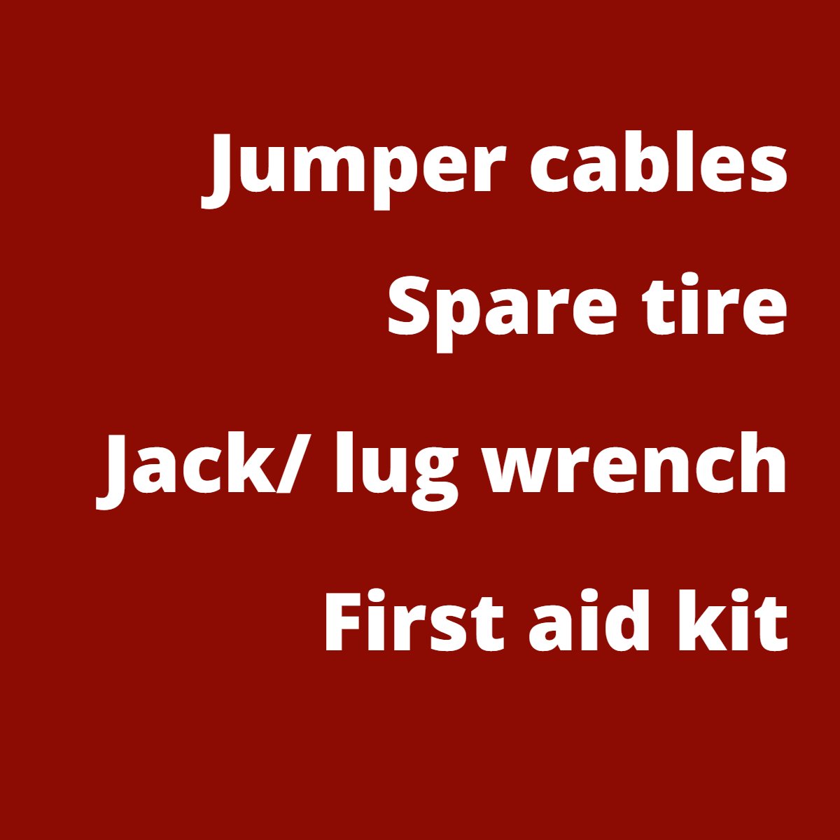 LuckyDogOffroad's tweet photo. Whether your heading out on or off road, make sure you're prepared with at least the basics. https://t.co/lqDjgCID2c