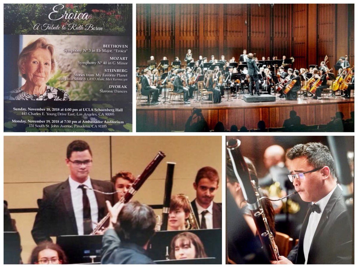 sspaboosters's tweet image. Today is the day...Matthew Pauls will be performing for the second season with #LAYO Los Angeles Youth Orchestra at UCLA Schoenberg Hall and tomorrow at Ambassador Auditorium.
Tickets are still available at the door at both venues.
#maestro_matthew #bassoonist