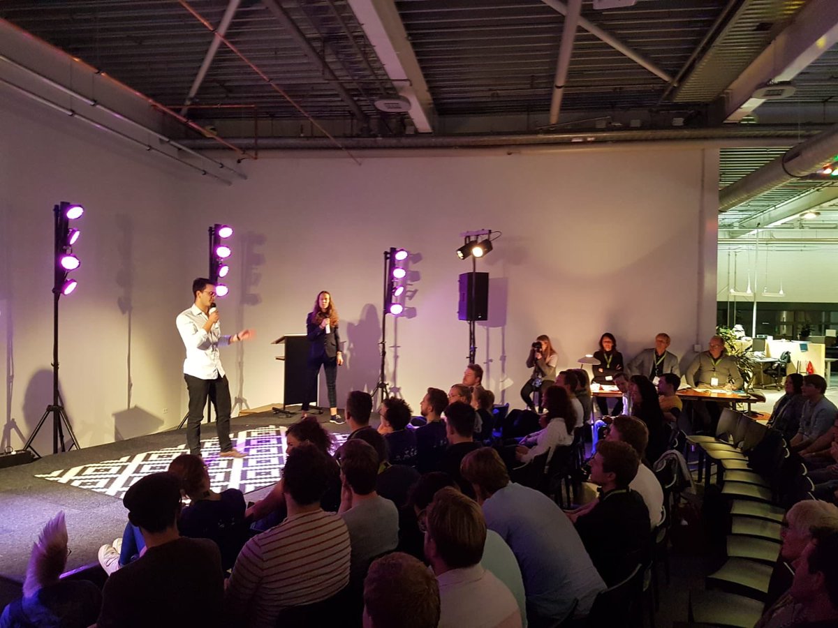 Just pitched our new business idea: The Brain Cafe <a href="/swGroningen/">SW Groningen</a>. Amazing event with great and smart #startup #ideas! #investors #funding #entrepreneurship <a href="/EmpowerMi_/">EmpowerMi B.V.</a>  <a href="/wearespindle/">Devhouse Spindle</a> <a href="/FoundedinGro/">Founded in Groningen</a>