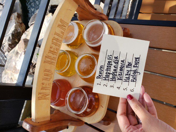 MalikaBowling's tweet photo. What a fabulous day to be on an Atlanta patio. Thank you, @newrealmbrewing for making it a Sunday Funday! #atlbreweries #atlbeerbus https://t.co/Z6pGmlDGR4