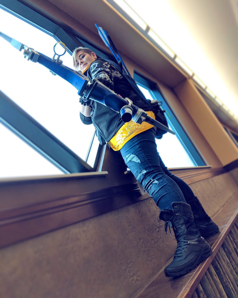 ashleymasog's tweet image. Thanks to a friend, I managed to get some pretty cool shots of my Hanzo cosplay! I’ll be editing and posting a few more shots over the next few days~
@PlayOverwatch #daishocon2018