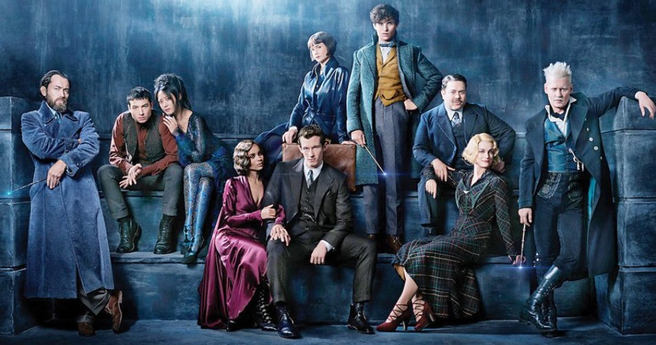 DougCala's tweet photo. Film Review 2018: “Fantastic Beasts: The Crimes of Grindelwald” (Written by J.K. Rowling, Directed by David Yates, Starring Eddie Redmayne, Johnny Depp, Dan Fogler, Jude Law, Katherine Waterston, Ezra Miller) https://t.co/l5kkHiPqcr https://t.co/qPD7abpb2i
