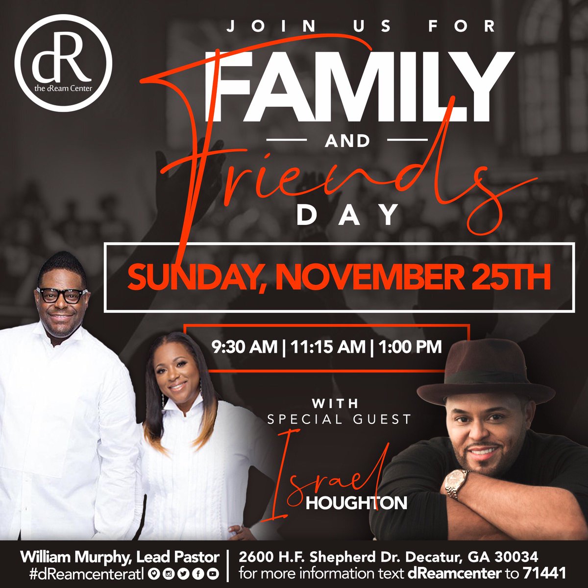 Church Friends And Family Day Flyers