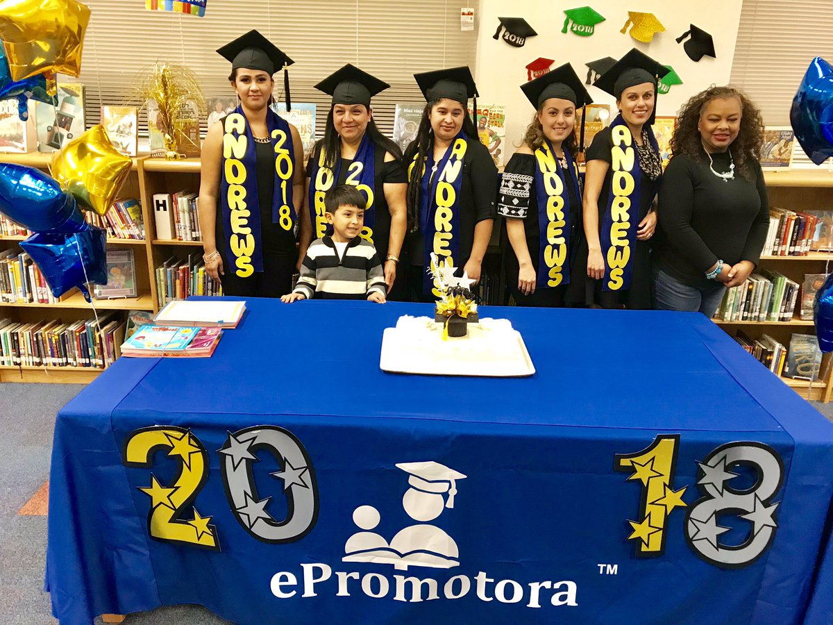epromotora_p's tweet photo. Graduation night at @AndrewsElemECP 
Congrats graduates for your commitment and dedication!
#parentslearning

@DoyleAValdez @aisdparents @FamAsPartners @AISDSupt https://t.co/MGv9EDYRm4