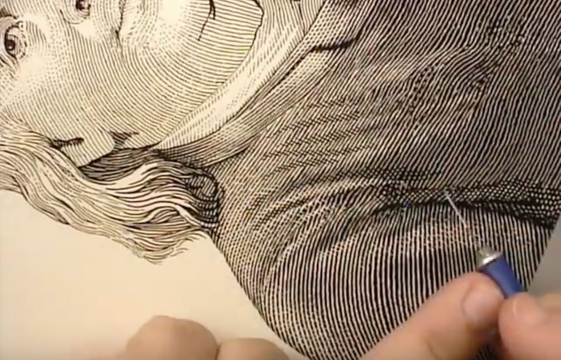 伊豆の美術解剖学者 Sur Twitter メディカルイラストレーションにおけるペン画は スクラッチボードテクニックと呼ばれる描画方法を応用して描かれる 医療用の場合は この技法に加え クロスハッチングがない 添付はmichael Harbert氏のデモンストレーション