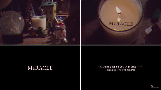 ktsmj1004's tweet photo. GOT7 จะคัมแบ็คด้วยเพลงไตเติ้ล MiRACLE (= 미라클 มิราคึล) ในอัลบั้ม <Present : YOU> &amp; ME สำหรับ ‘MiRacle’ เพลงที่ร้องเกี่ยวกับว่าช่วงเวลาแห่งปาฏิหาริย์ที่แท้จริงสำหรับ GOT7 คือเมื่อไหร่ โดยจะปล่อยเพลงให้ได้ฟังในวันที่ 3 ธ.ค. เวลา 16.00 น. (ไทย) https://t.co/VztY0JRfpv
