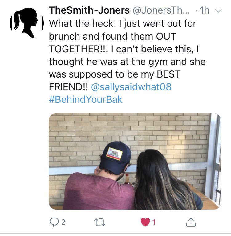 sallysaidwhat08's tweet photo. SURPRISE!! I found hubby @JonersThesmith. Recognize this hat?? #notatthegym 💋#BehindyourBak https://t.co/VVlUyDX84W
