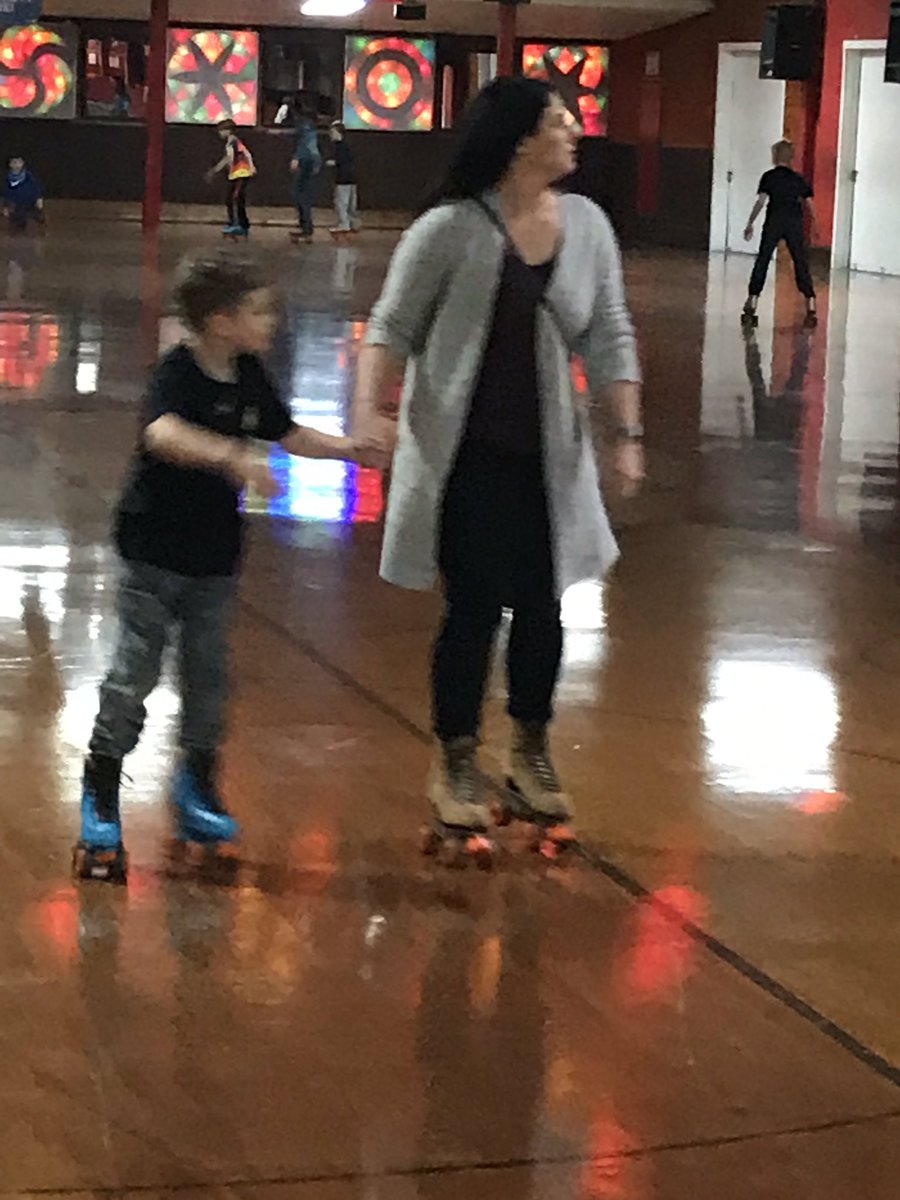 THS_RotInteract's tweet photo. Mother-son rollerskating night was a success!! @Tcsferguson @TallmadgeK5 @kelli_justkellc https://t.co/sFUESvpPMx
