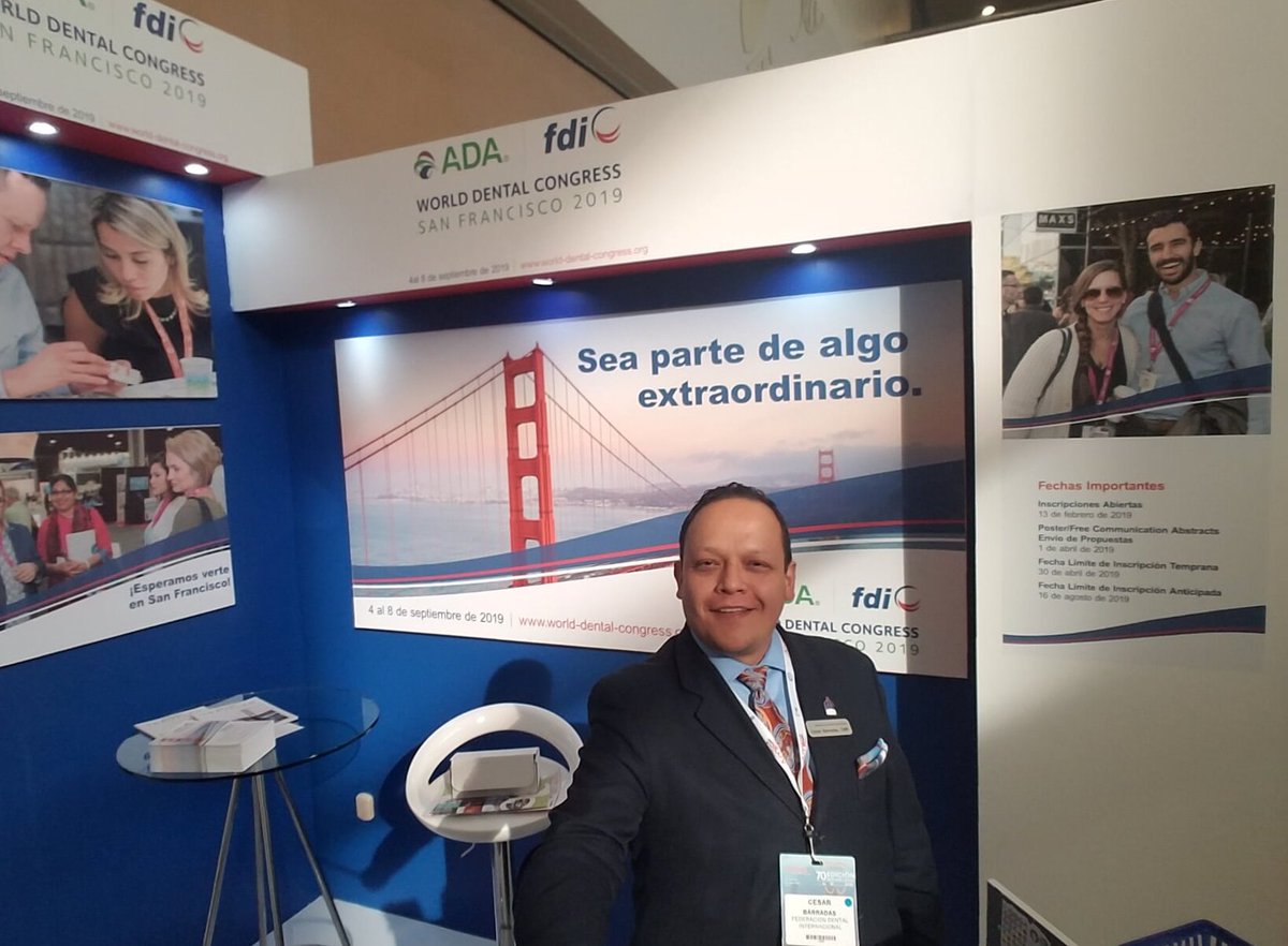 CesarRBarradas's tweet image. It’s a wrap!  ¡Termino!  ¡Gracias @AMICDentalMX y felicidades en el 70 aniversario!  ¡Gracias ADM and CNCD, nos Vemos en el #WorldDentalCongress 2019 San Francisco! de  @fdiworlddental y la @AmerDentalAssn  @FDI_WDC   #70AMIC  world-dental-congress.org   ht.ly/IaIL30mFaxl