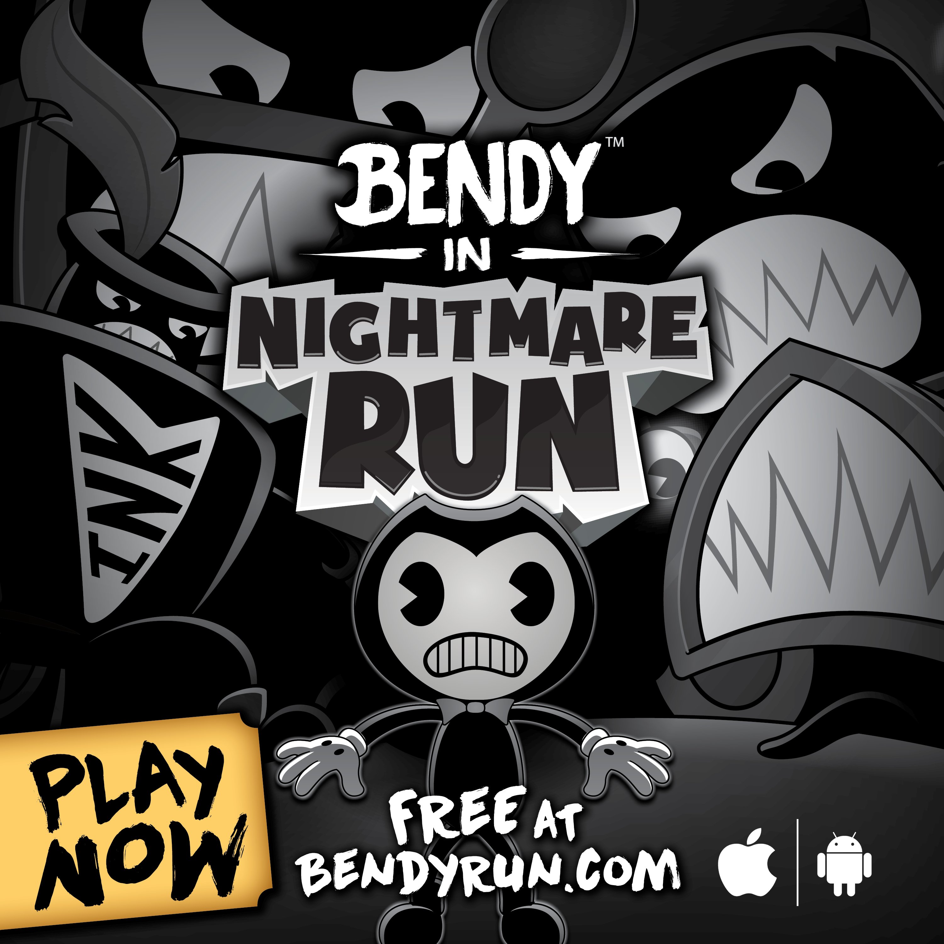 Bendy em Nightmare Run versão móvel andróide iOS apk baixar