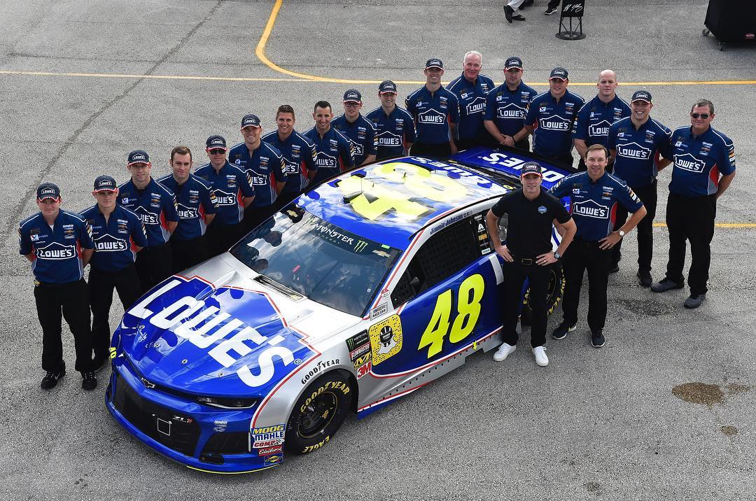 VictorPinedaMx's tweet image. ℹ️ Esta es la última carrera de @Lowes como patrocinador del auto 48 de @JimmieJohnson 

✔️ Se despiden corriendo con el mismo diseño de auto e imagen de la temporada 2002, la primera juntos. 17 años, 17 temporadas. 

#NASCAR #Championship4 #NASCARxFOX