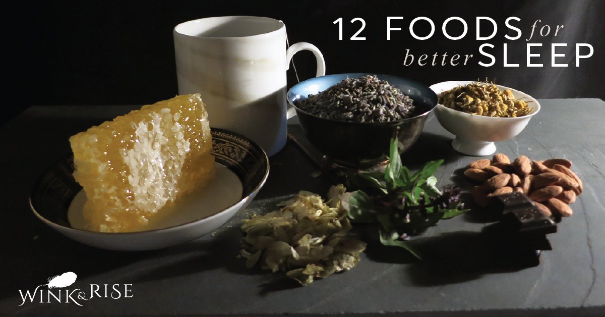 WinkAndRise's tweet photo. Just in time for Thanksgiving, check out our list of 12 foods that can help you sleep better:  https://t.co/WTaSpLKWov Do you have a favorite sleep-inspiring snack? #selfcaresunday https://t.co/MoJIDVGLtk