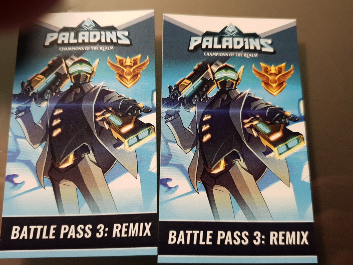 JoshinoYT's tweet photo. Chance to win one of 2 Remix Battle Pass 3 for Paladins - https://t.co/yyILl9LFta GL in the giveaway! :) https://t.co/jw6DagpcuY