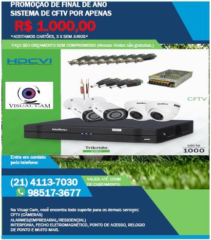 VisualCam1's tweet image. Promoção de Final de Ano!!!!
Para quem quer viajam e não quer ficar preocupado com sua residência, és a solução!!!