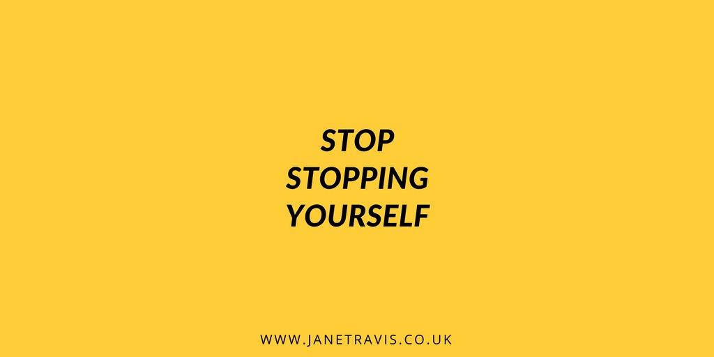 What if you DIDN'T stop yourself from having a thriving private practice?#CounsellorTips #Motivation #PrivatePractice  janetravis.co.uk/beat-imposter-…