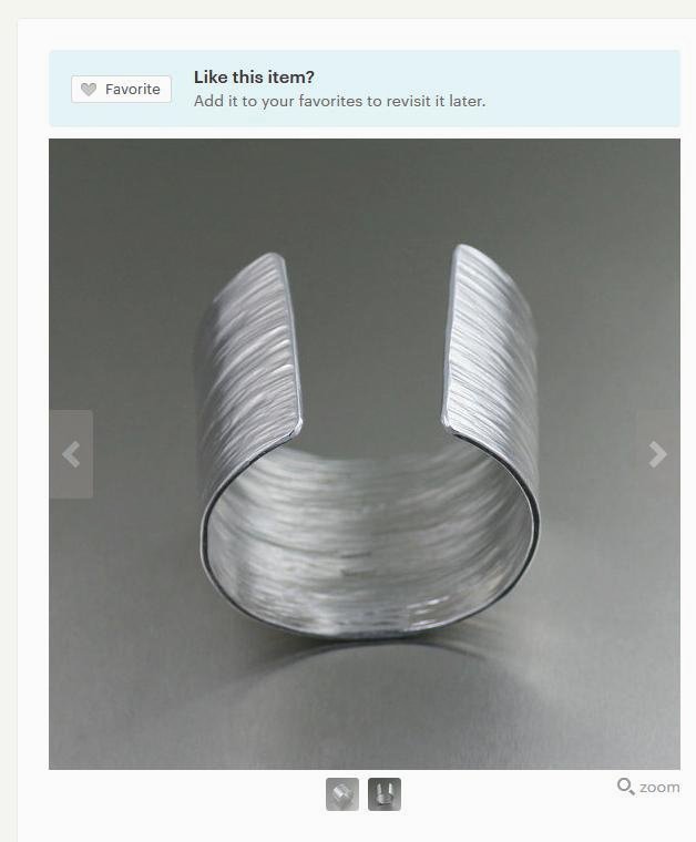 Exceptional Bark Silver-Toned Cuff Braclet Highlighted on #Etsy #Cuffs #Handmade #Glam etsy.com/listing/167264…