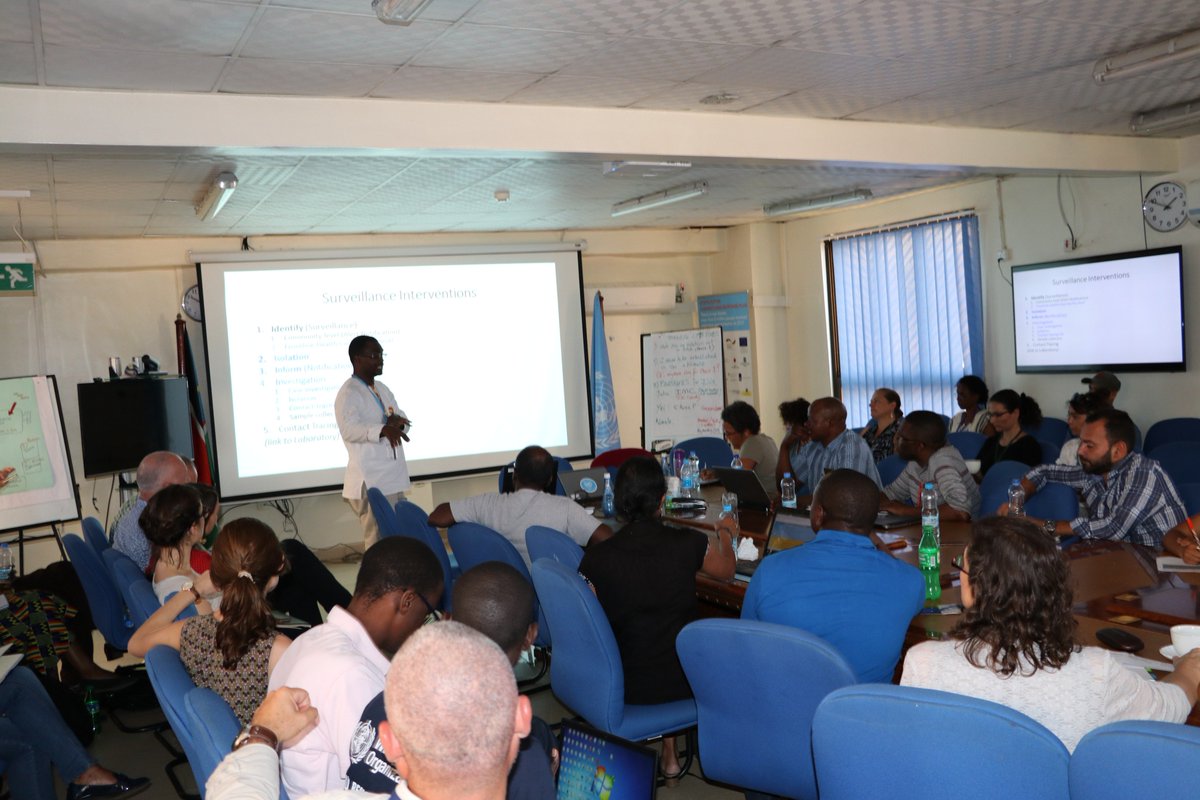 WHOSouthSudan's tweet photo. #Ebola prioritization of interventions in #SouthSudan. Taking into account the dynamics & evolution of the #EVD outbreak in #DRC, @MoH & partners prioritize interventions on a systematic basis. #Partnerships #EpiSurveillance #SM&RC #Lab #BorderHealth #CaseMgt #IPC #WASH #SDB. https://t.co/HUpBPTv8zu