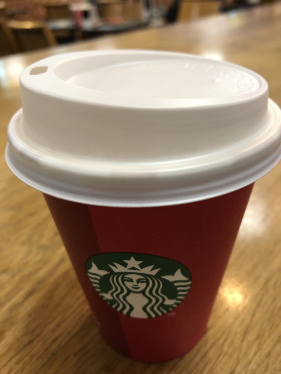 JanCrowe's tweet image. This tiny cup cost me £3.70 at Liverpool airport then @Starbucks proceeded to charge me 5p for the cup!  What else am I supposed to drink it out of?  #tinycup #getrealcups