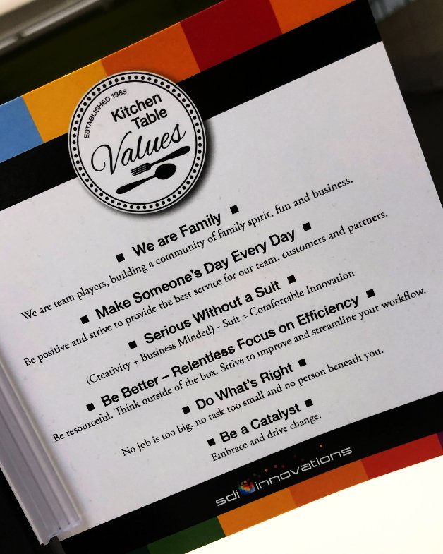 sdiinnovations's tweet photo. We take our #KitchenTableValues seriously. Contact us to see what SDI Innovations all about. https://t.co/hsjNOiIxoP