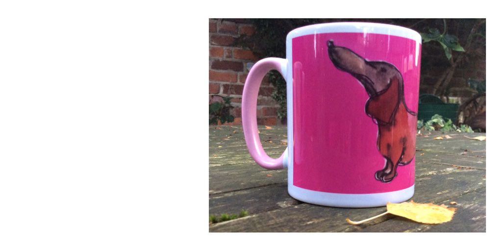 Very pink sausage dog mug..even on the inside.🐶🌸@madebysarahpink #ChristmasIsComing #christmasgifts <a href="/HandmadeHour/">HandmadeHour</a> <a href="/EtsyClub/">The Etsy Club</a> <a href="/EtsyMCR/">Etsy Manchester</a> @arthivemcr <a href="/CraftManchester/">Manchester Craft And Design Centre</a> <a href="/ChorltonMarkets/">Chorlton Markets</a> #doglovers #pinky <a href="/pink/">P!nk</a> <a href="/teahivetweets/">Tea Hive</a> <a href="/ModernDogMag/">Modern Dog magazine</a> <a href="/DogsTrust/">Dogs Trust 💛🐶</a>