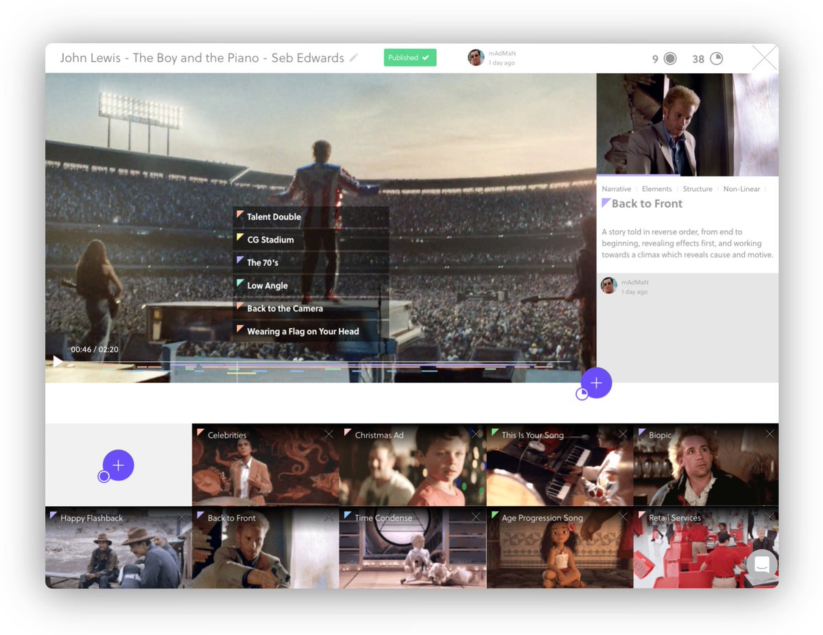 miadotio's tweet image. John Lewis film “The Boy and The Piano”.
Production -  @AcademyFilms 
Director - Seb Edwards
Agency - @aandeddb 
VFX - @MPC_Adv 
Sound Designer - Anthony Moore @factoryuk