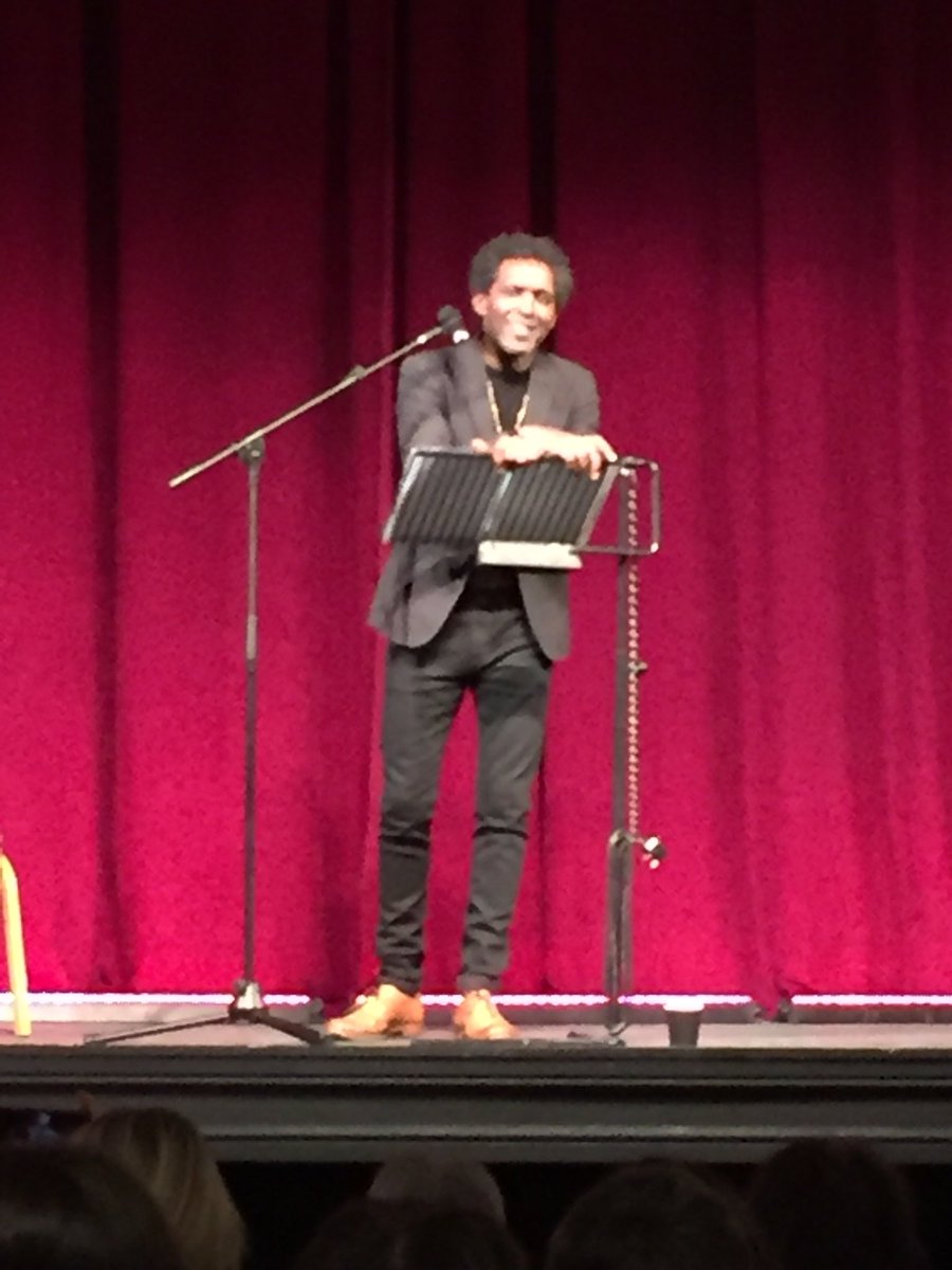 PACTraining1's tweet image. Lem Sissay at Todmorden Hippodrome telling his moving story. Heartbreaking and uplifting....