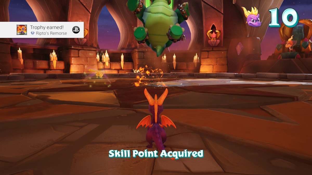 KaKo__92's tweet image. Platinum #239 - #Spyro2 #SpyroReignitedTrilogy :) #PS4share