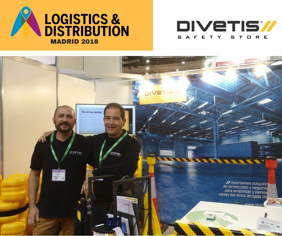 divetisgroup's tweet photo. ❗ #GrupoDivetis #SafetyStore 🚘 🛣️ 🚊 ✈️ siempre en movimiento 🌍❗
✅ El 12 y 13 de noviembre hemos expuesto en #Logistics2018 #Madrid
✅ Del 6 al 8 de noviembre, nuestra #SalesManager ha visitado @Infoprotection #París
#seguridadindustrial #prevención #señalización https://t.co/JXce4VyCny