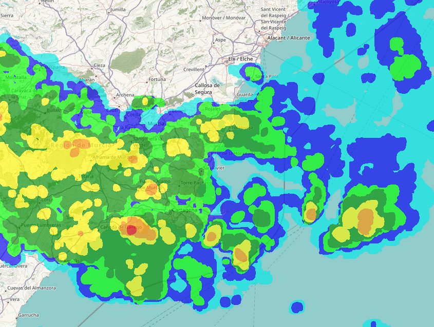 ProyectoMastral's tweet photo. Se agarra la lluvia en #Torrevieja con acumulados que se acercan a los 4 litros por metro cuadrado. Llueve bien, con mucho viento, y sin incidencias por el momento. La lluvia se mantendrán durante la noche y podría ganar intensidad. A medianoche se elevará el aviso a naranja. https://t.co/R8bAtH6Y7b