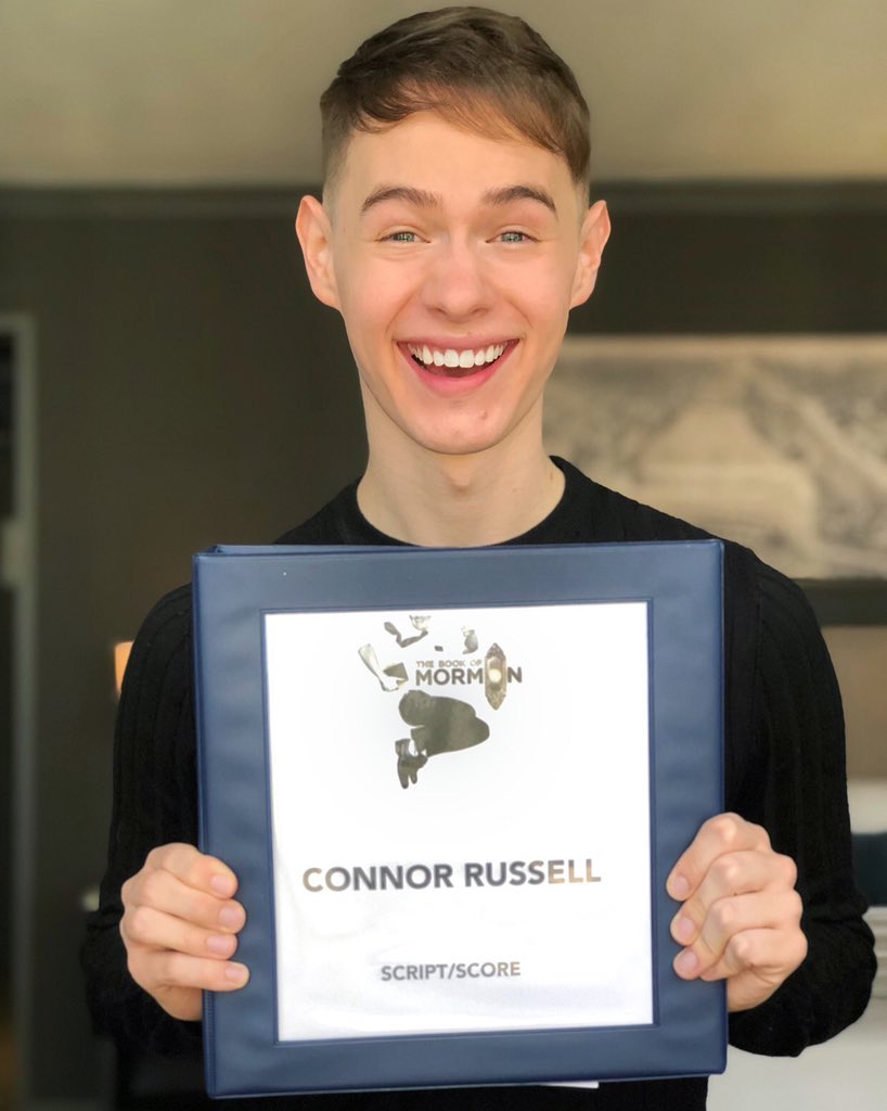 Hello! Yesterday I started rehearsal for The <a href="/BookofMormon/">THE BOOK OF MORMON</a> National Tour! I can’t wait to start performing as Elder Pop-Tarts in a few weeks!