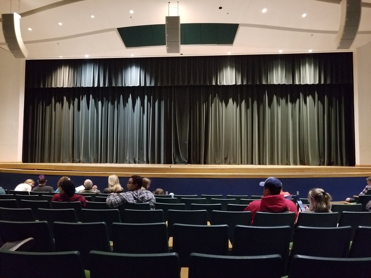 StevenOberlande's tweet photo. Getting ready to watch The Lamamie Project presented by Ocean Lakes HS. https://t.co/XsdsYF5Q3b
