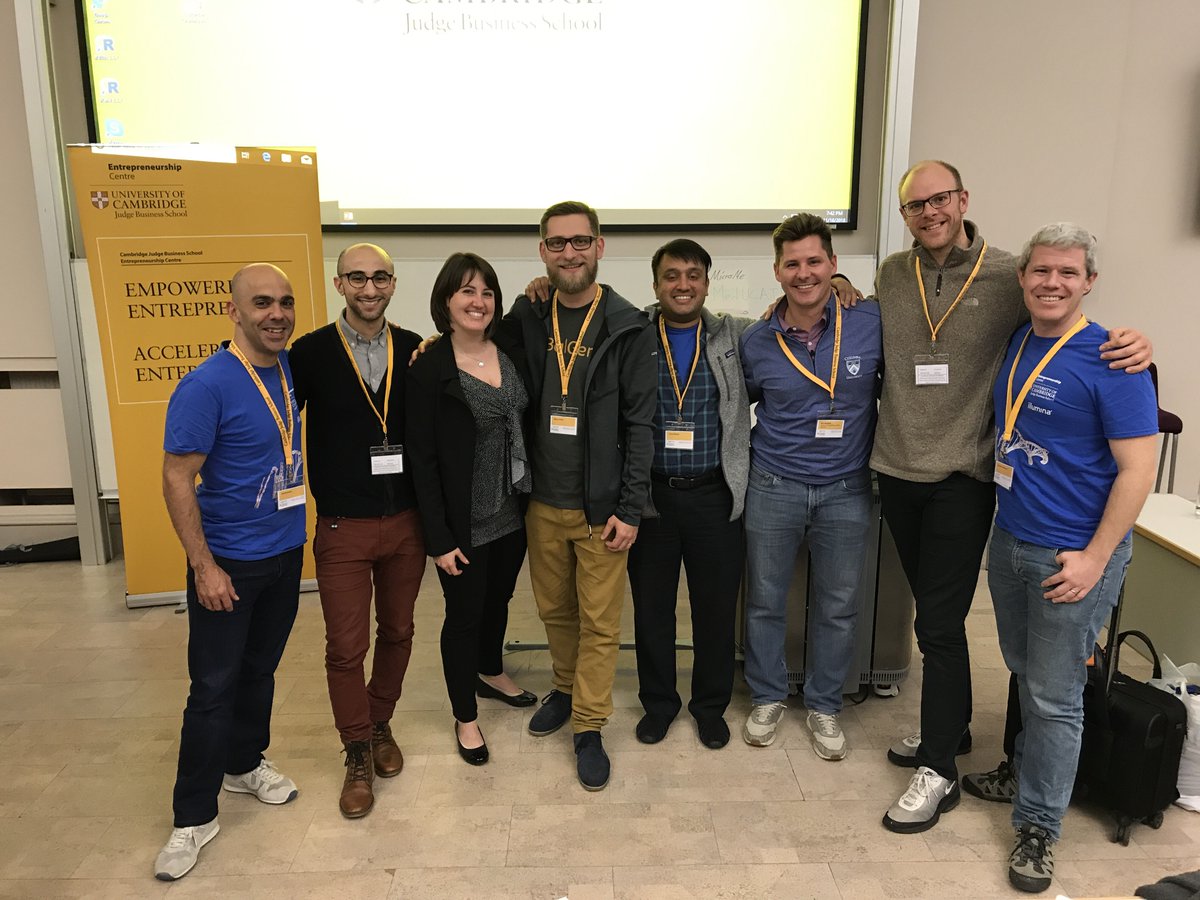 DrCrystalRuff's tweet photo. “The only people who haven’t failed are those who have not tried” Being Brave, pivoting, being awesome and thinking with business minds at Illumina & Cambridge Judge Venture Creation Weekend! @illumina @illuminaLive @CJBS_VCW @CJBS_EC #ilmnaccel #genomics #entrepreneur #stemcell https://t.co/JTeiw3oQKy