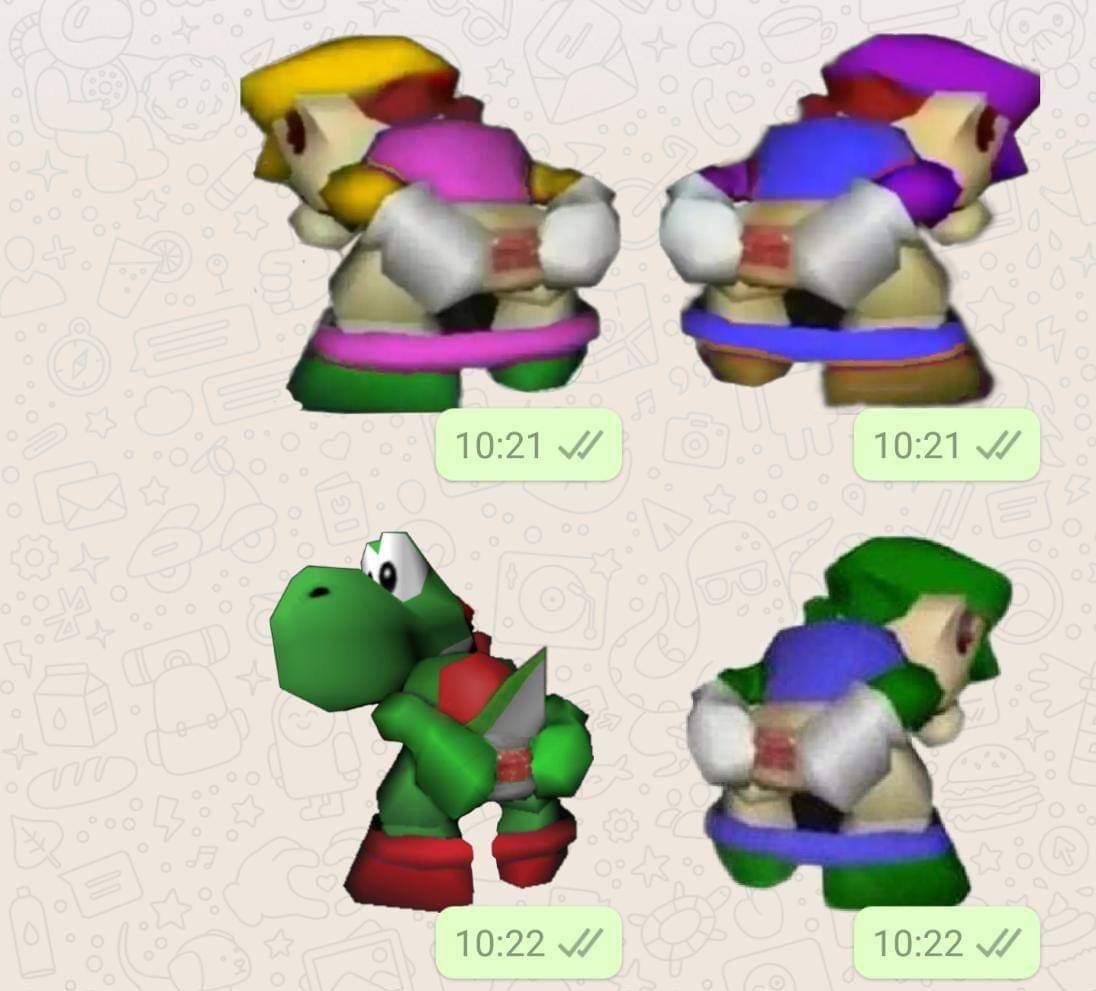 GloboboNews's tweet photo. Mario abrindo o cu: Conheça o sticker que virou a nova febre entre os jovens no WhatsApp. #cu #globobonews https://t.co/iA8ghr35pm