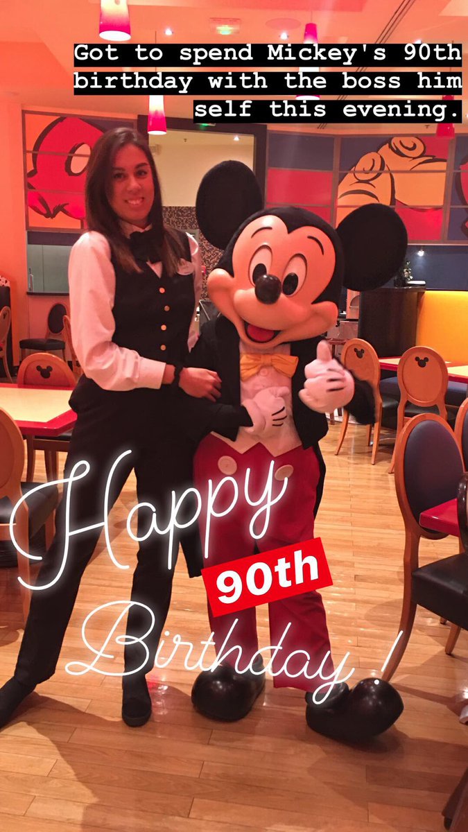 LenithFe's tweet image. Got to spend Mickey's birthday together this evening!