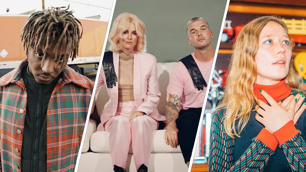 Sample some great new music from <a href="/broodsmusic/">BROODS</a>, <a href="/JuiceWorlddd/">.</a>, <a href="/JuliaJacklin/">Julia Jacklin</a>, <a href="/fosterthepeople/">Foster The People</a>, <a href="/genesisowusu/">genesis owusu</a>, <a href="/limecordiale/">Lime Cordiale</a>, <a href="/samsaruh_music/">Samsaruh</a> and <a href="/ivleagueband/">IV League</a>! ab.co/2Dv7wOT