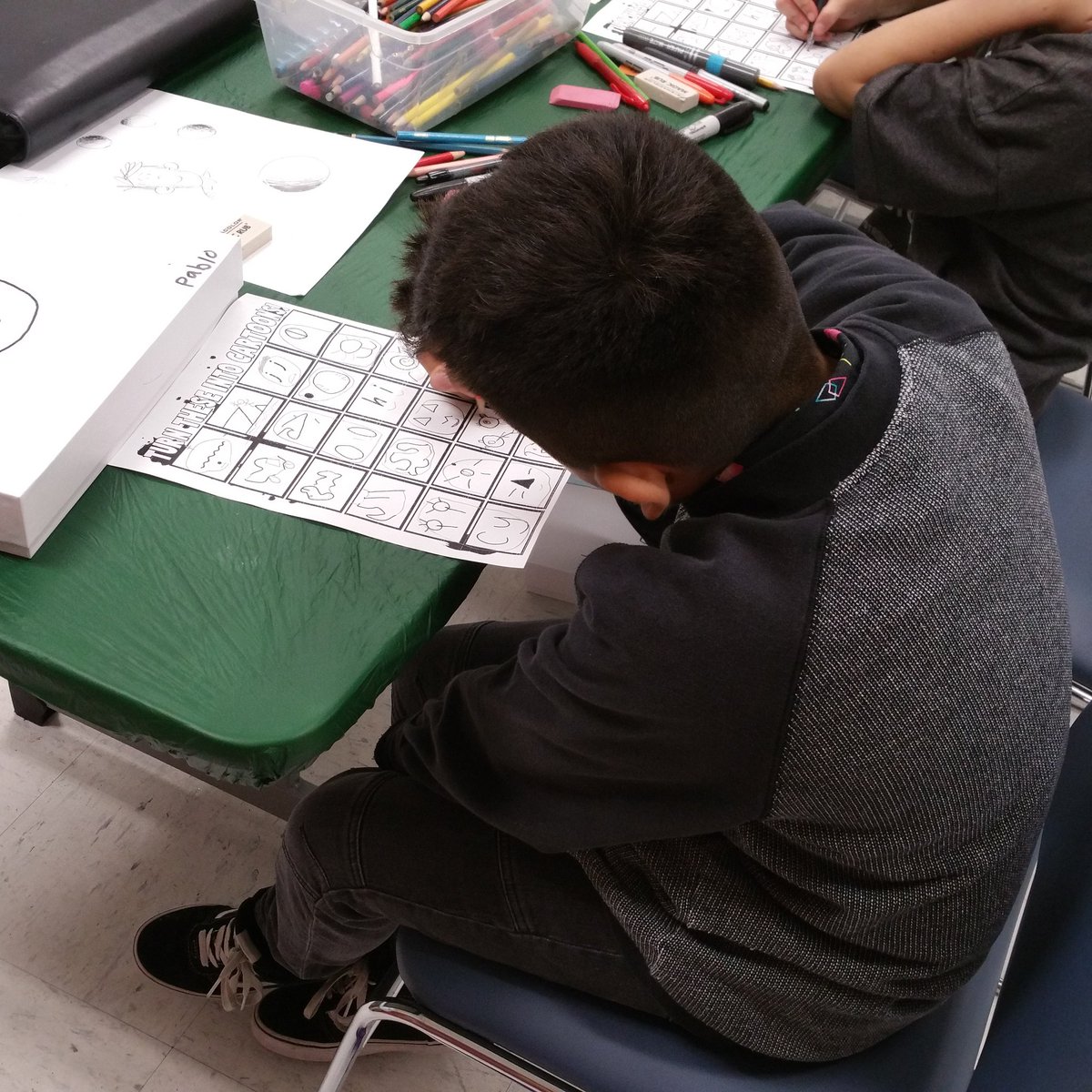raytoons's tweet photo. #Droodle Imagination Excersises from my Cartooning class at the Paso Robles Colony Park Community Center. #kidsactivities https://t.co/HGdCCTRl7j