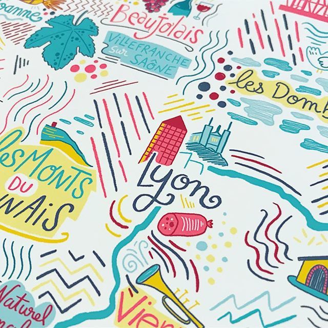 DesignNocodeFR's tweet image. Ami-es lyonnais-es, en fin de semaine prochaine je serai dans votre chère ville pour le salon @id_dart et j’aurai le plaisir de vous présenter ma nouvelle carte dont voici un petit aperçu ! See you là-bas ! #illustration #lyon #rhonesalpes #carte #lettra… ift.tt/2qQ8NII