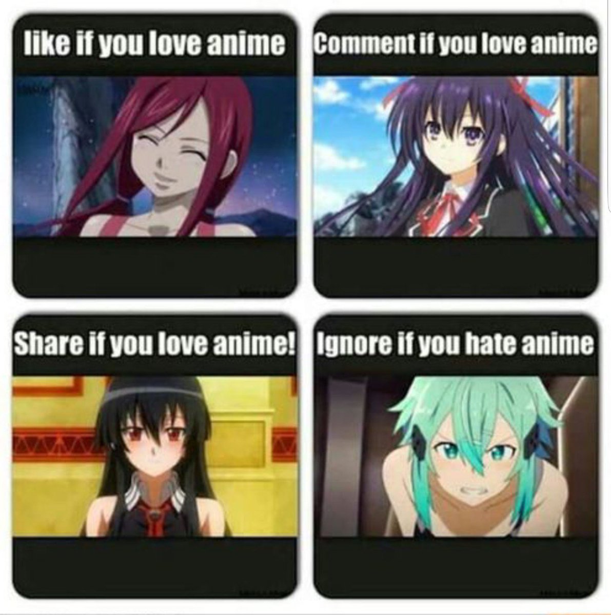 #OtakusRule 
Anime is life!