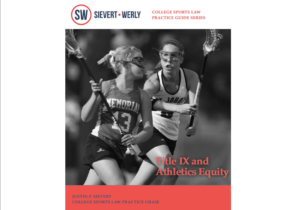 MajeskiMark's tweet photo. Complimentary Guide to Title IX / Gender Equity https://t.co/pUI5HRqEXA https://t.co/myKTCN4Kbt