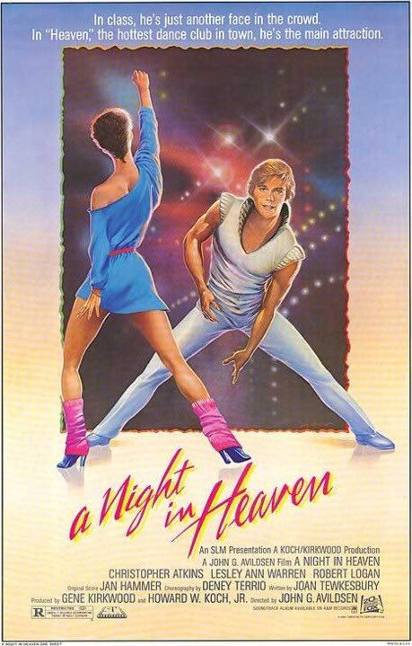 FilmNewsNos's tweet photo. 🎬MOVIE HISTORY: 35 years ago today, November 18, 1983, the movie ‘A Night in Heaven’ opened in theaters!

#ChristopherAtkins #LesleyAnnWarren #RobertLogan #DeneyTerrio #DeborahRush #SandraBeall #AlixElias #CarrieSnodgress #AndyGarcia https://t.co/xzIJzekK3z