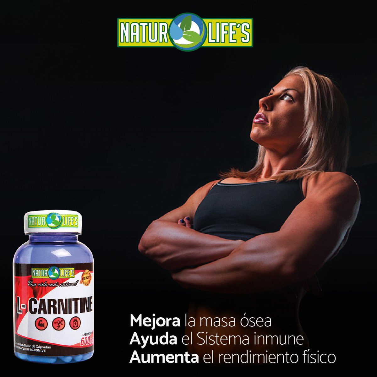 l carnitina naturlifes La #L-carnitina desempeña la función de transportar los ácidos grasos hacia  las mitocondrias del cuerpo, lugar donde se utilizan como combustible para  generar trifosfato de adenosina o ATP, un nucleótido fundamental para