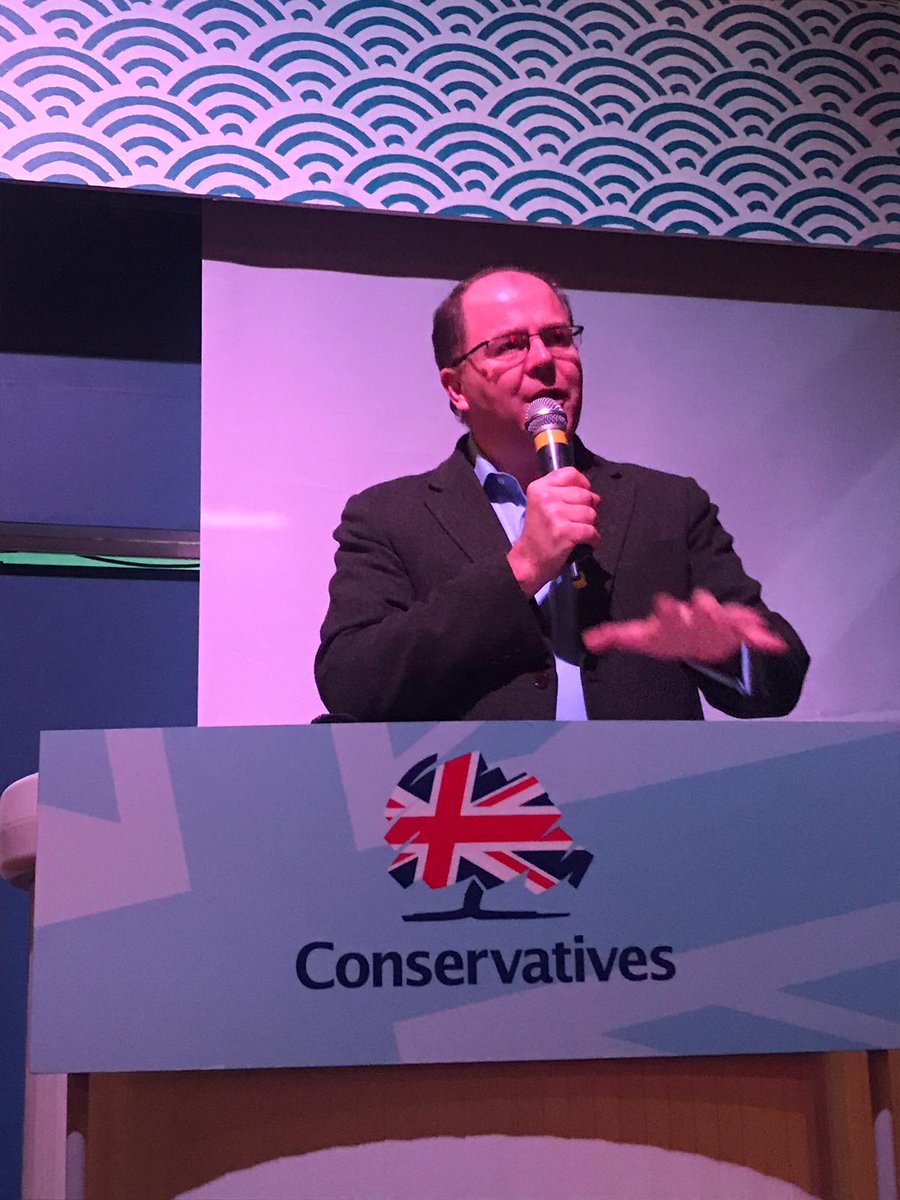 MeadeJordan's tweet photo. Had a great time at the #Kent @Conservatives Conference. 
Great speeches from @sajidjavid, @GeorgeFreemanMP. Proud to have played a part in launching #Kent @young_tories with @JamesCleverly &amp; @RobbieLammas #KentWeCan https://t.co/dawKxxYrFp