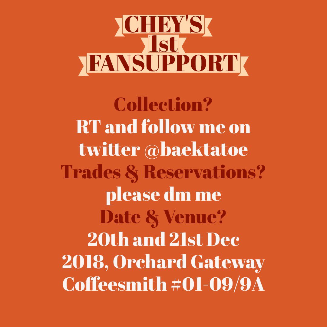 rlawhdtjq's tweet photo. [HELP RT] 
hi i will be doing my first ever fansupport for BaekHyun on #MIRACLESWITHEXO by @Oohmyexo_  

- RT and follow me 
- Trades and reservations please dm me 
- Only 100 pieces for both days, 50 each day. https://t.co/12oq5p3uy3